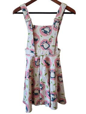 BlackMilk Pokémon Snorlax Pinafore Dress Womens XS Adjustable Straps